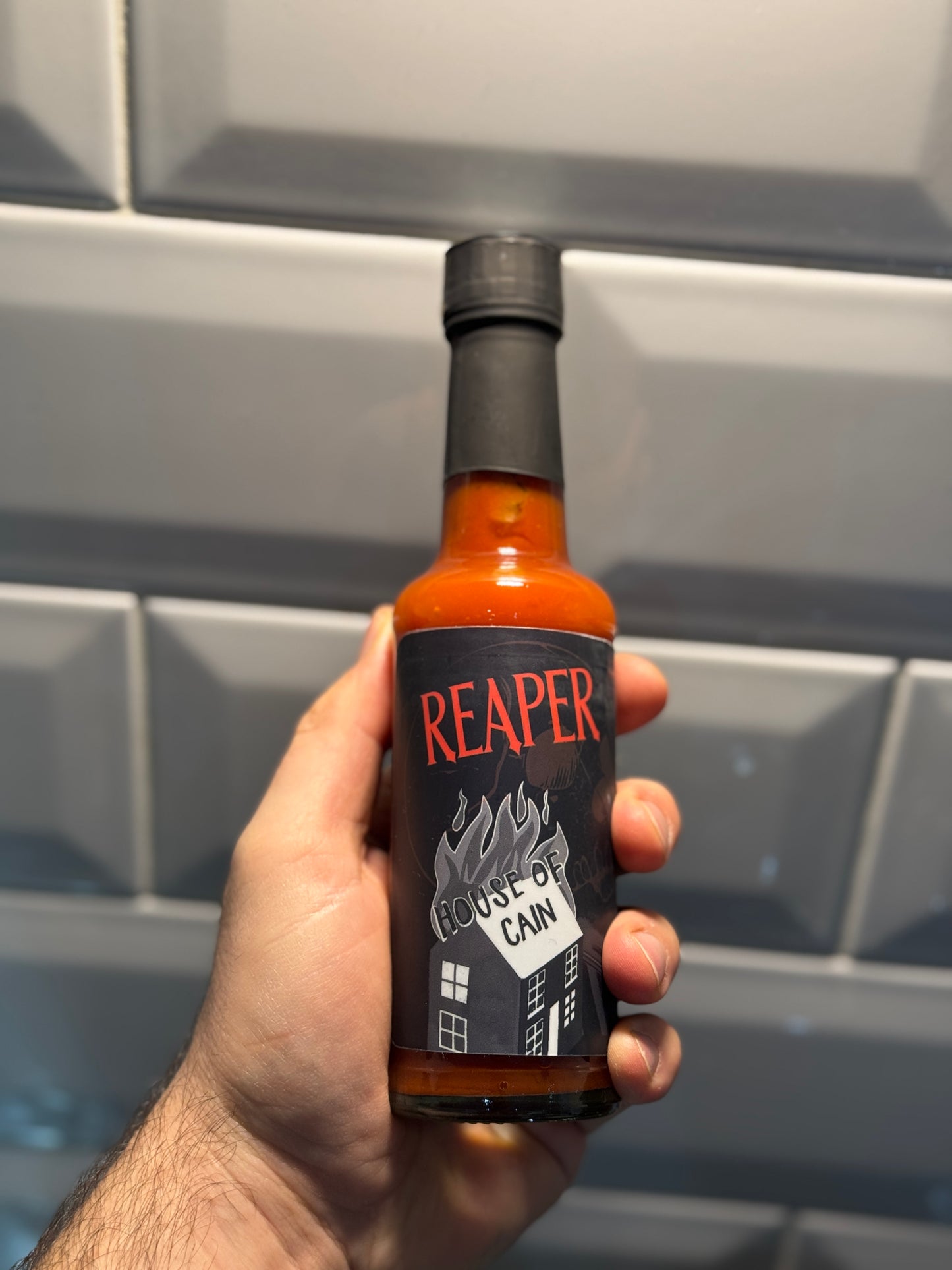 REAPER Carolina Reaper, Roasted Tomato and Garlic Hot Sauce